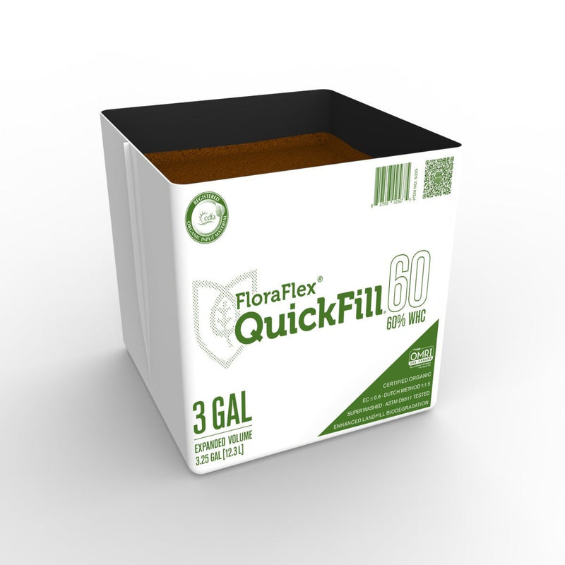 FloraFlex QUICKFILL BAG 60% WHC - 3 GAL - Indoor Farmer