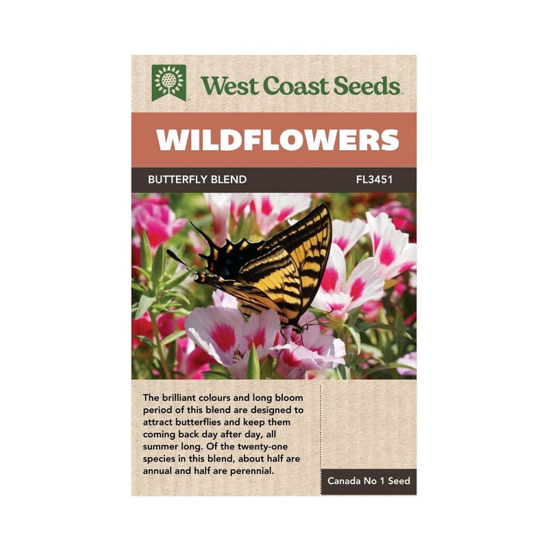 Flowers - Butterfly Blend Wildflower Seeds - Indoor Farmer