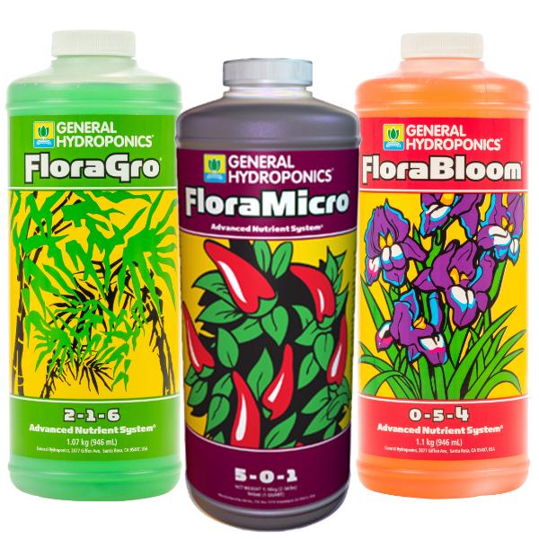 General Hydroponics Flora Series Nutrients Pack - Indoor Farmer