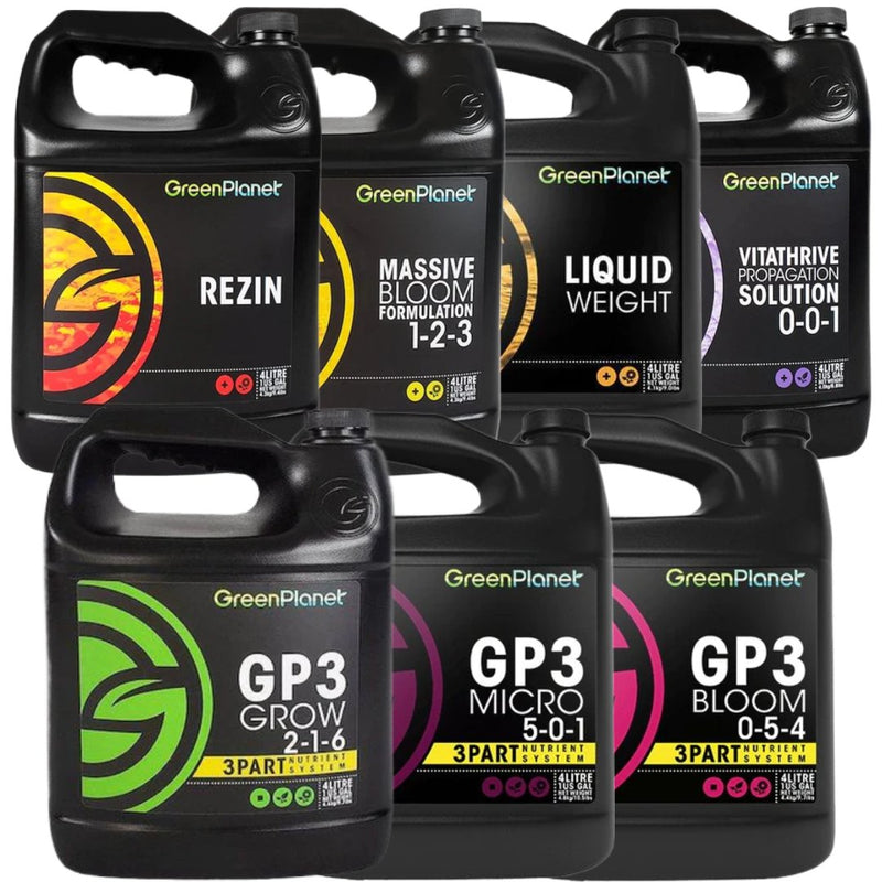 Green Planet GP3 Complete Nutrient Pack - Indoor Farmer