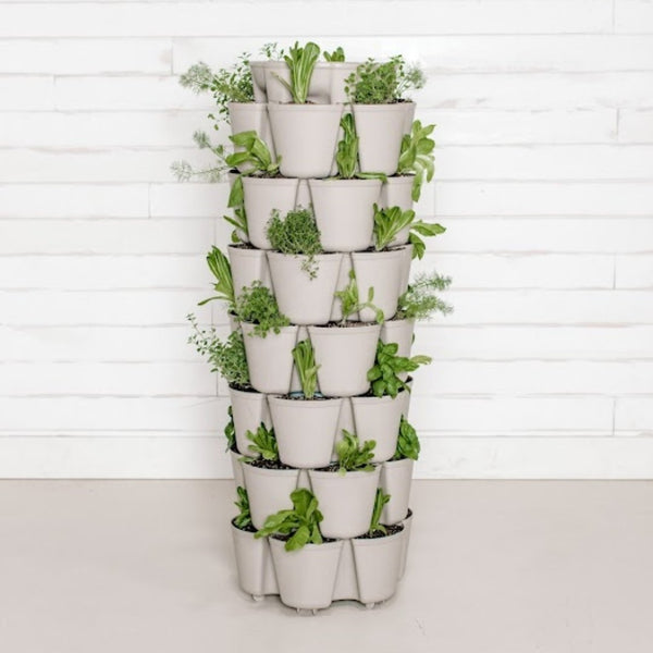 GreenStalk 7 Tier Leaf Vertical Planter - Indoor Farmer