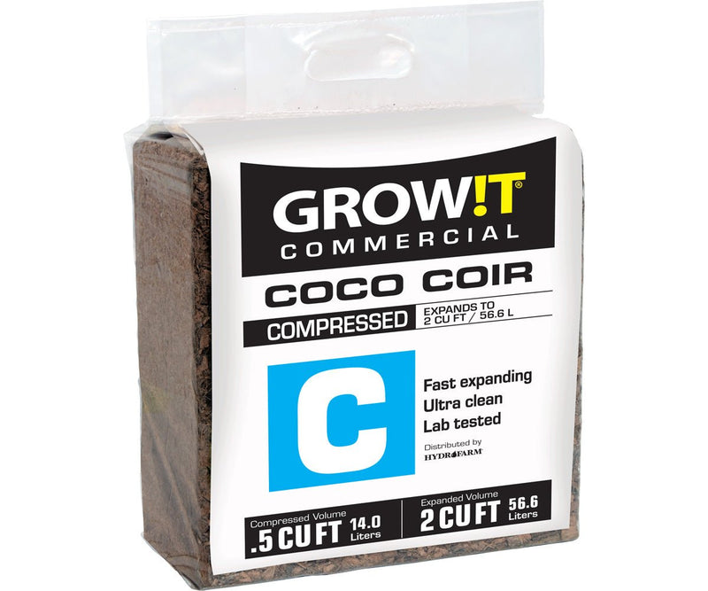 Grow!t Commercial Coco Coir Bale 5KG - Indoor Farmer