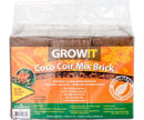 Grow!t Organic Coco Coir Mix Brick 650G (3 BRICK) - Indoor Farmer