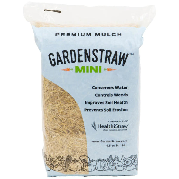 HealthiStraw GardenStraw Mini Premium Mulch - Indoor Farmer