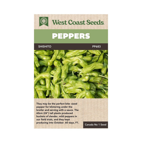 Hot Peppers - Shishito Pepper Seeds - Indoor Farmer