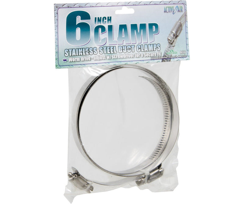 Hydrofarm Stainless Steel Duct Clamps - Indoor Farmer