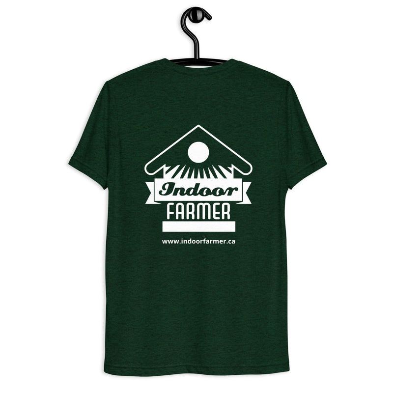 Indoor Farmer Unisex Triblend Tee Front/Back Logo - Indoor Farmer