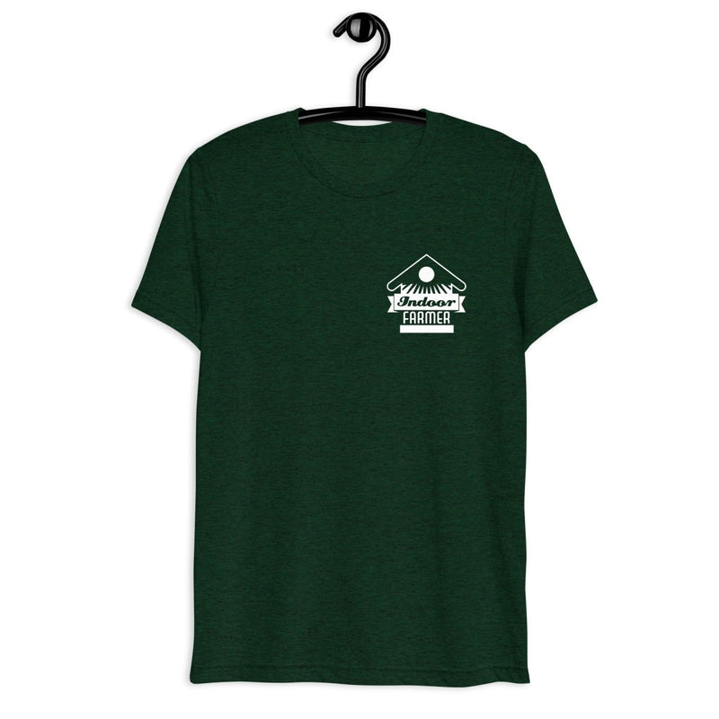 Indoor Farmer Unisex Triblend Tee Front/Back Logo - Indoor Farmer