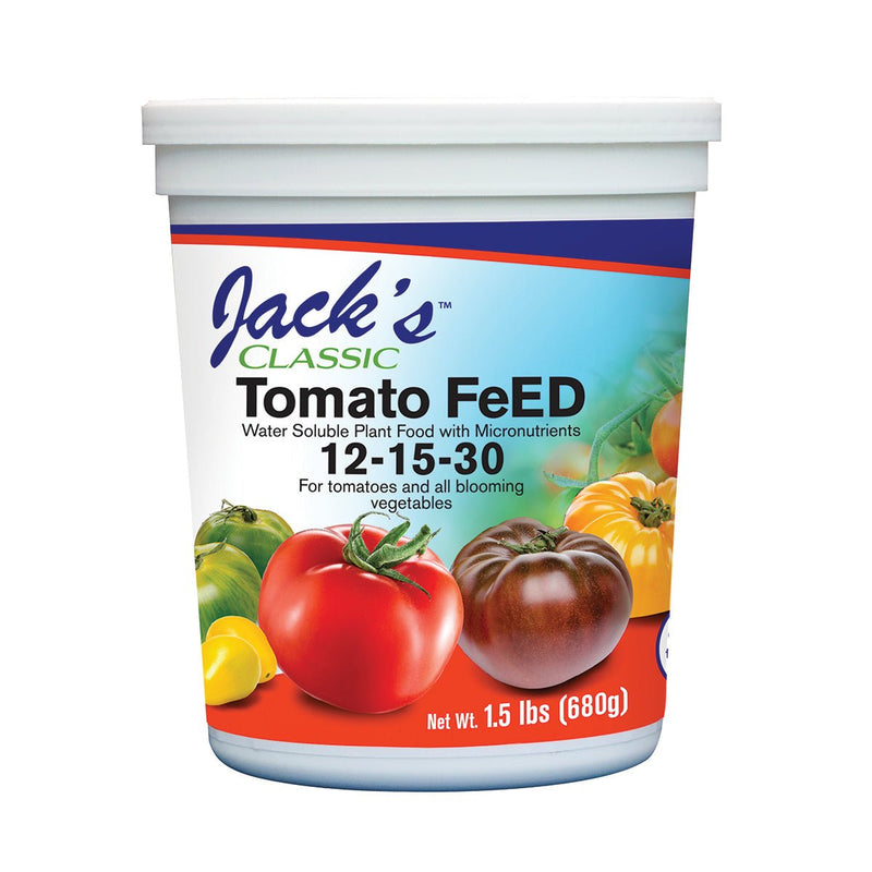 Jack's Classic Tomato FeED 12-15-30 - Indoor Farmer