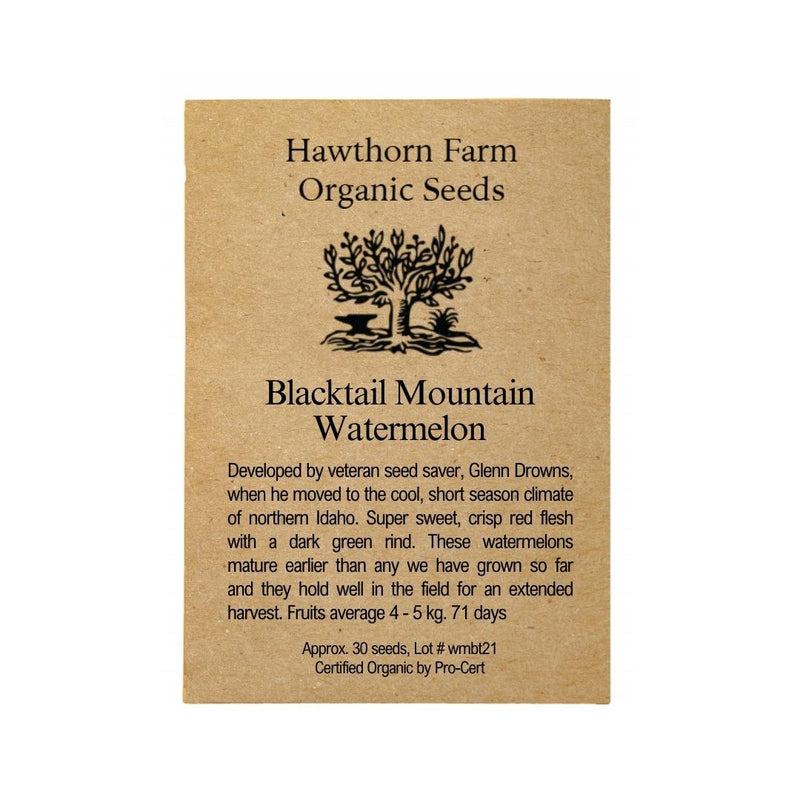 Melons - Blacktail Mountain Seeds - Indoor Farmer