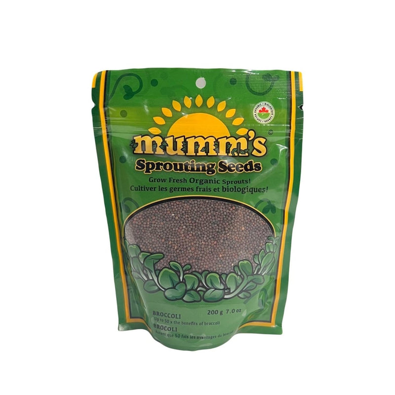 Mumm's Sprouting Seeds Broccoli 200g - Indoor Farmer