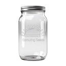 Mumm's Sprouting Seeds Glass Sprouting Jar 1 Litre - Indoor Farmer
