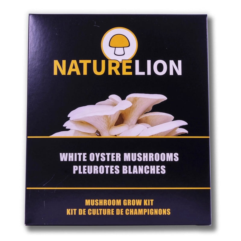 NatureLion White Oyster Mushroom Grow Kit - Indoor Farmer