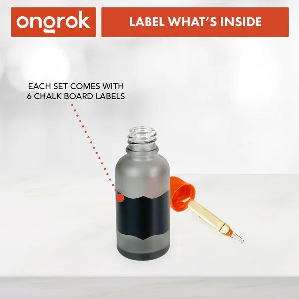 Ongrok Glass Concentrates Jar Droppers (6 Pack) - Indoor Farmer