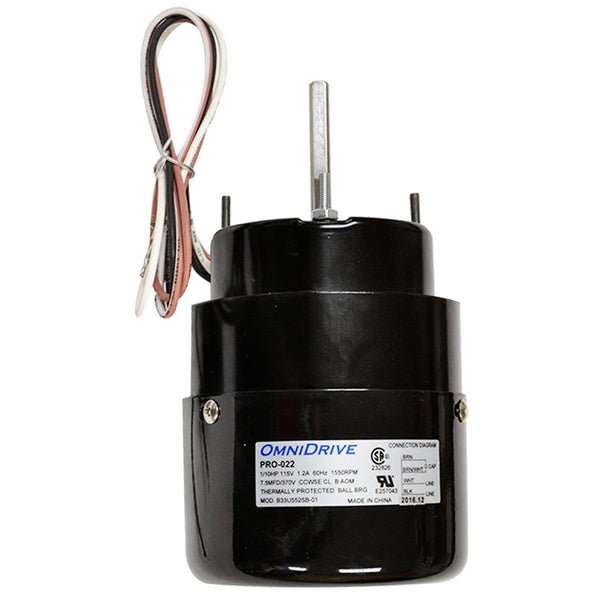 Pro-Cut Fast / P2X Replacement Motor (1/10 HP) - Indoor Farmer