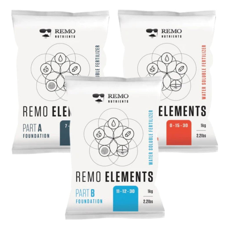 REMO Elements Nutrient Bundle 1 KG - Indoor Farmer