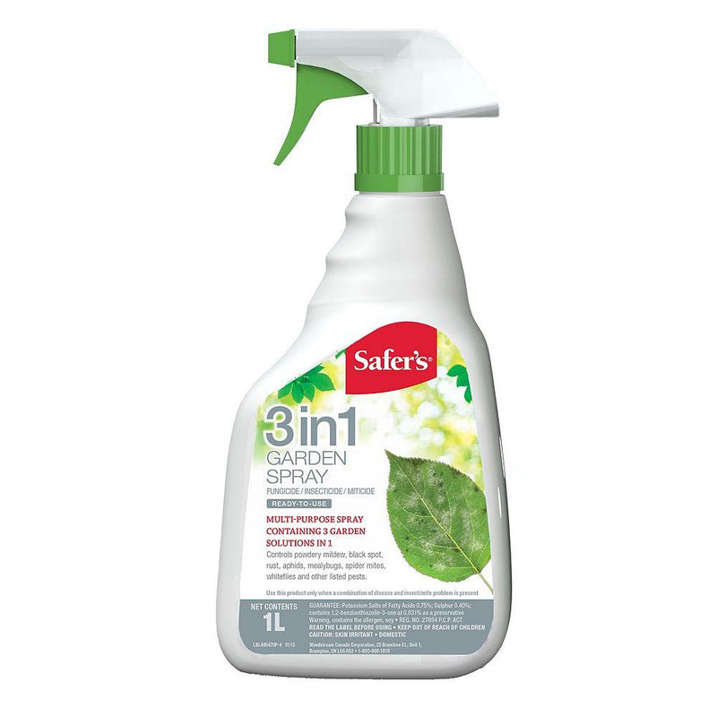 Safer Brand 3-in-1 Garden Spray - Indoor Farmer
