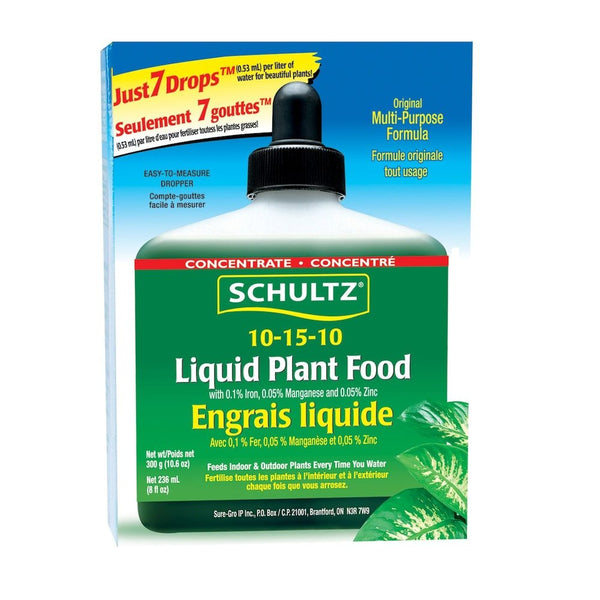 Schultz Liquid 10-15-10 All Purpose Fertilizer 300G - Indoor Farmer