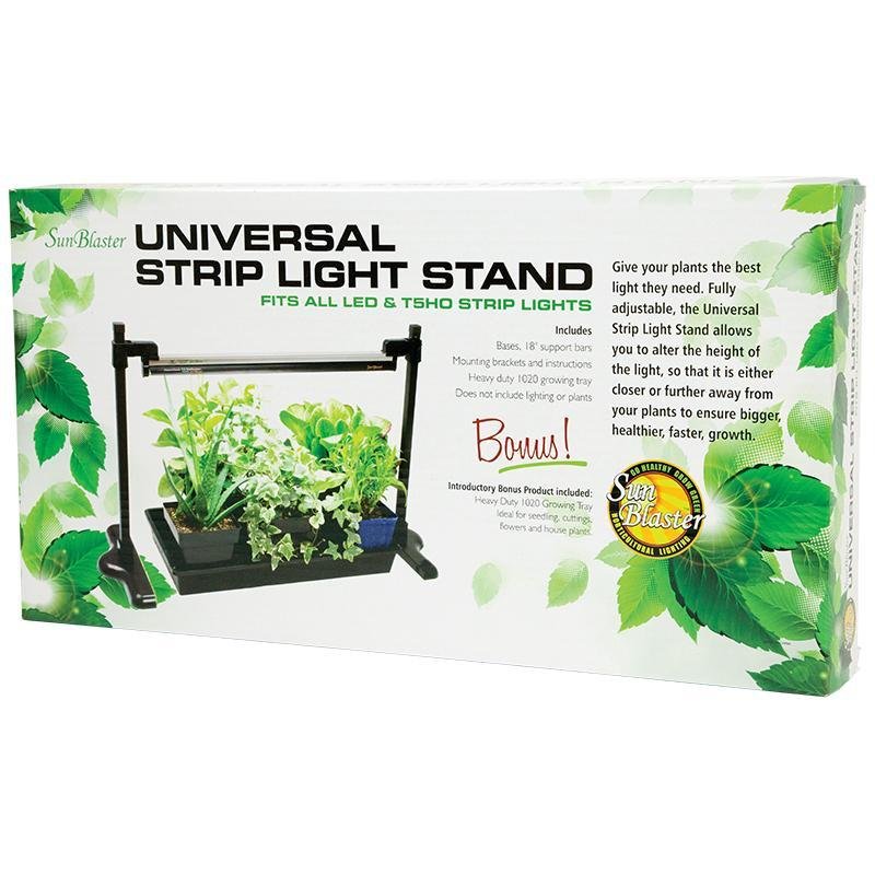SunBlaster Universal T5/LED Light Strip Stand - Indoor Farmer