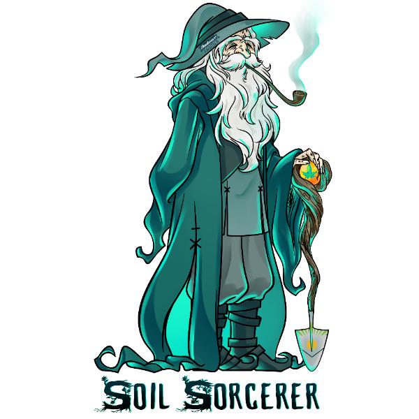 The Indoor Farmers "Soil Sorcerer" Sticker - Indoor Farmer