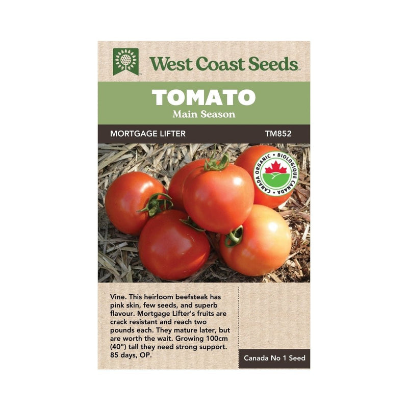 Tomatoes - Mortgage Lifter Organic Seeds Approx. 50 seeds - Indoor Farmer